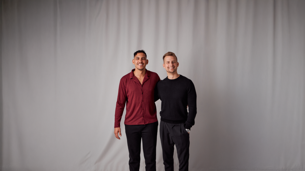 Renan Choudhry (l.) und Johannes Kliesch: Die Snocks-Gründer kaufen das Modelabel Oceansapart aus der Insolvenz. Foto: Snocks