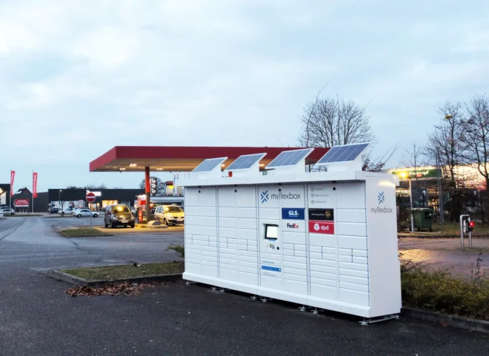 myflexbox am Redevco-Standort am Fachmarktzentrum „Gewerbepark Henstedt-Ulzburg Süd